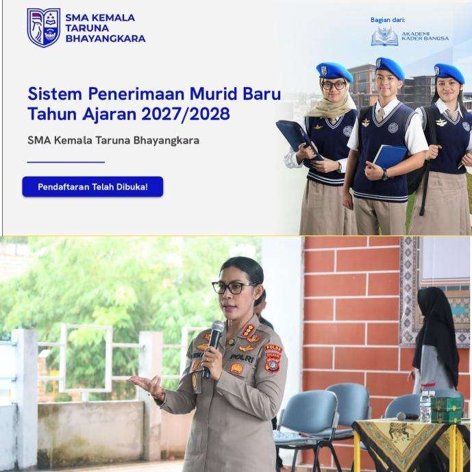 Polda Kepri Ajak Pelajar SMP Ikut SPMB SMA Kemala Taruna Bhayangkara, Pendaftaran Dibuka 28 September 2026