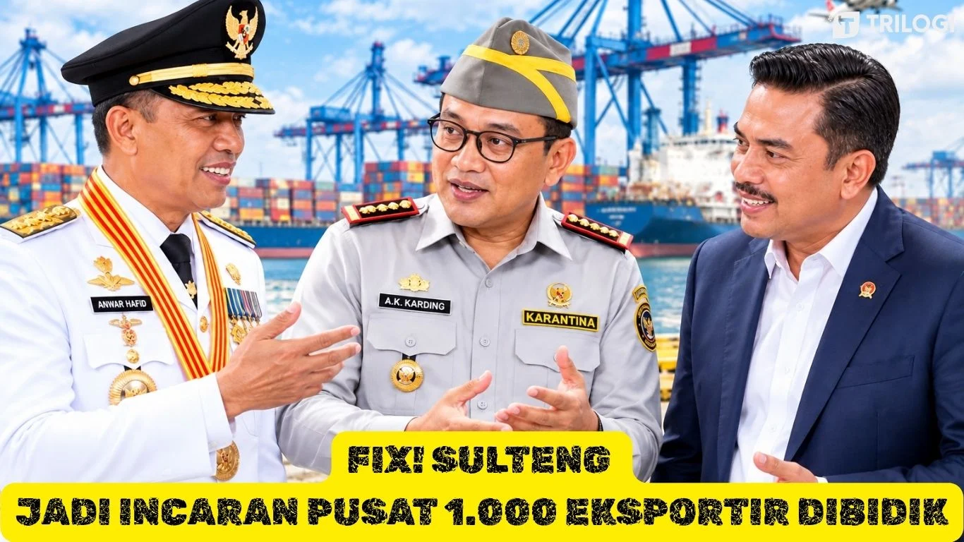 Sulteng Jadi Pilot Project Nasional, Menteri UMKM dan Kepala Barantin Kawal 1.000 Eksportir dari Bumi Tadulako