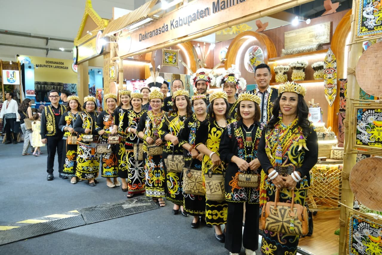 Dekranasda Malinau Pamerkan Kerajinan Dayak Kenyah di Kriyanusa 2026 Jakarta, Bidik Pasar Nasional