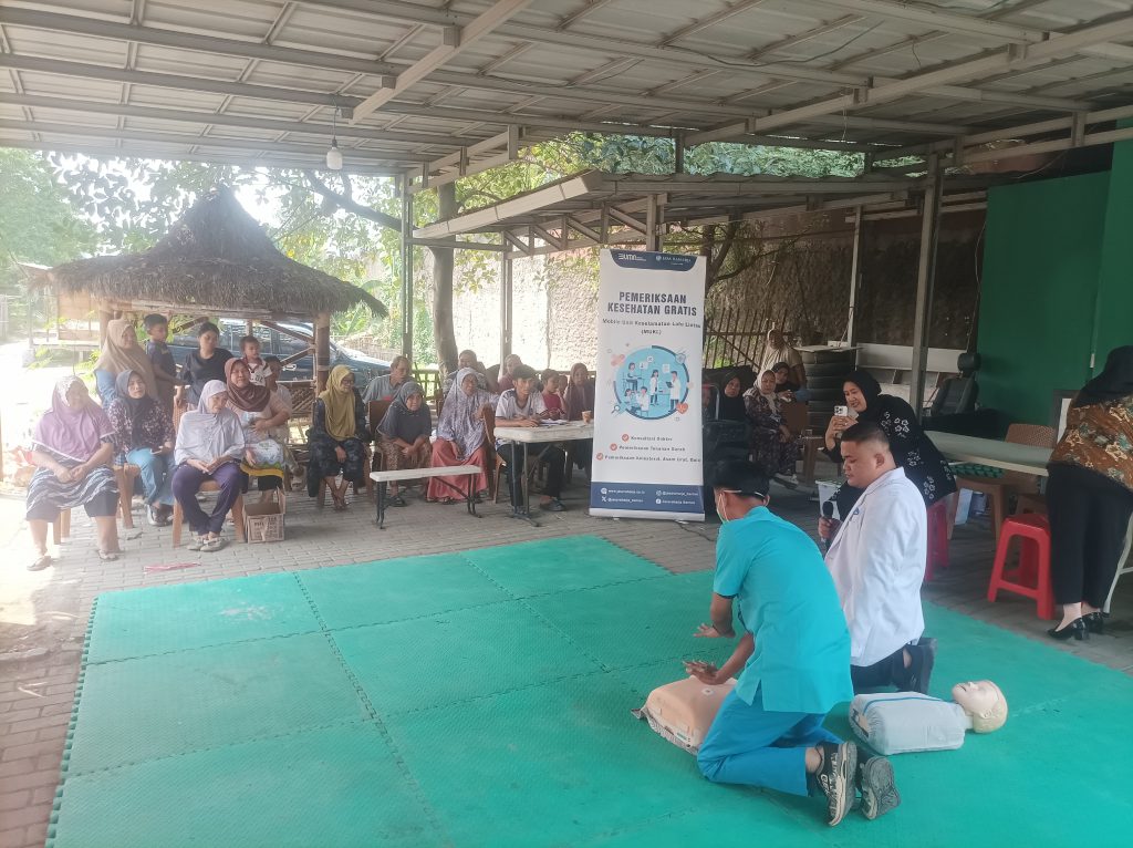 Jasa Raharja Banten Gelar Safety Campaign dan Layanan Kesehatan di Padepokan Cimande Serang