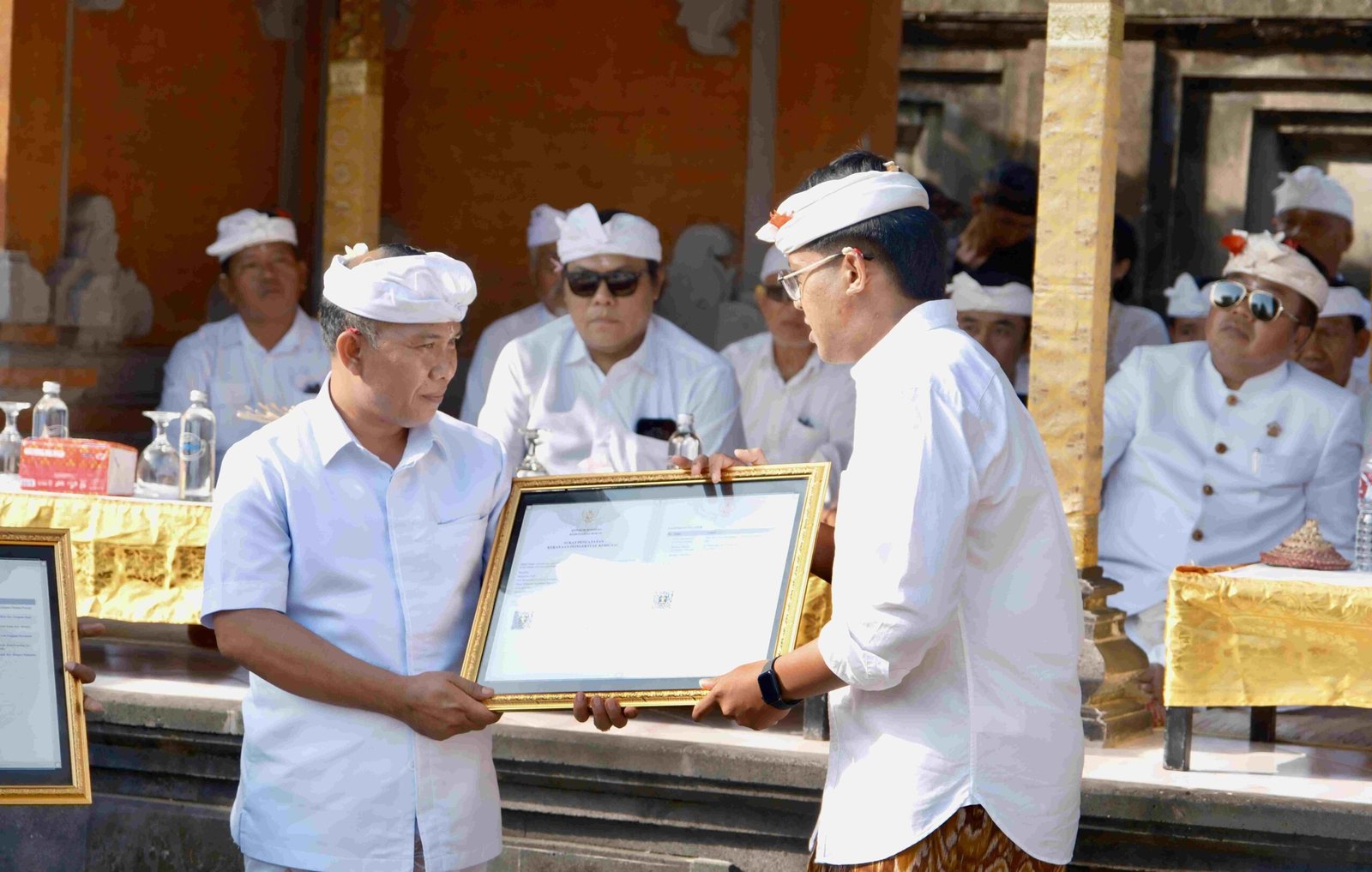 Tradisi Peed Aci Tabuh Rah Pengangon Desa Adat Kapal Badung Kini Bersertifikat Kekayaan Intelektual Komunal