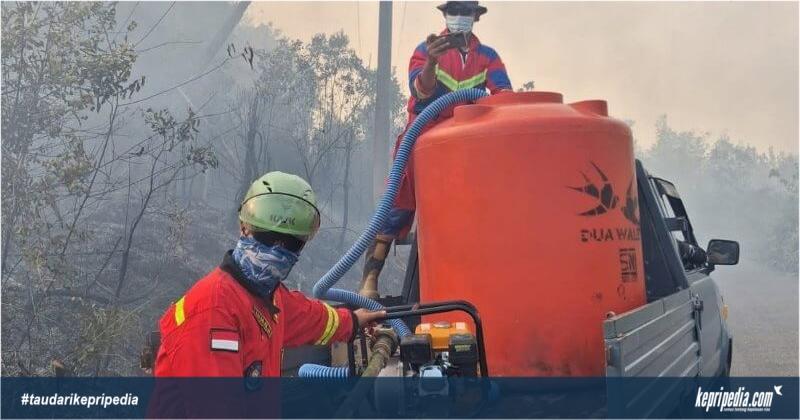 Kabut Asap Selimuti Lingga, Sekolah Libur, tapi Lahan Sawit Justru Dapat Lampu Hijau