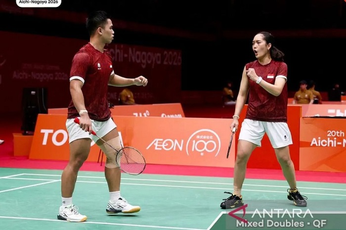 Amri/Nita Balas Kekalahan dari Feng/Huang, Tiket Final Asian Games Direbut