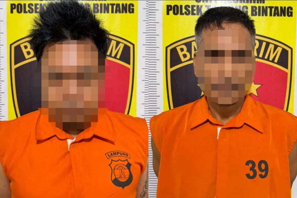 Polsek Tanjung Bintang Bekuk Dua Pemeras Perangkat Desa Bermodus Hapus Berita, Uang Rp3 Juta Disita