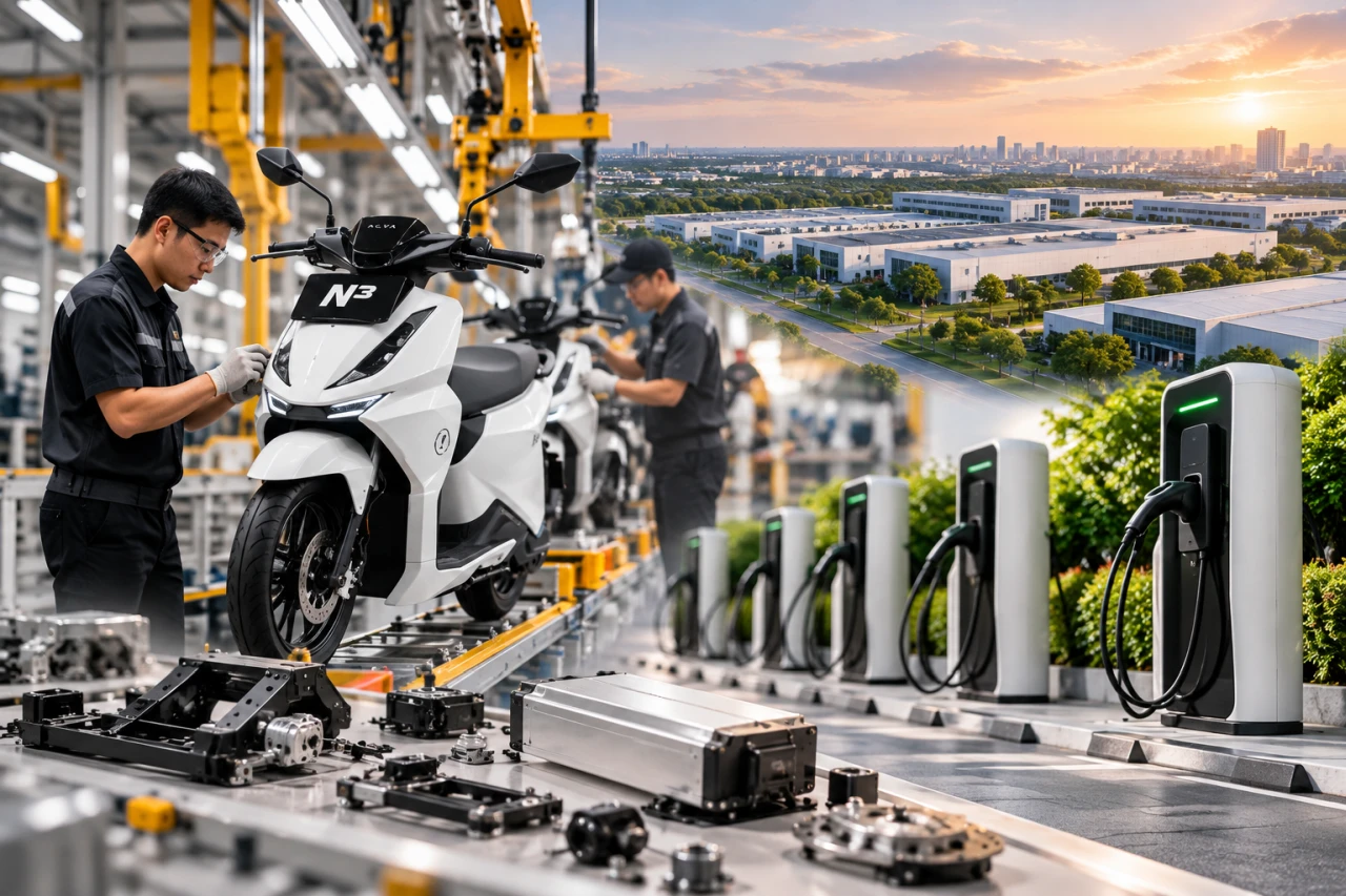 ALVA Beberkan Tantangan Industri Motor Listrik di RUU Kawasan Industri