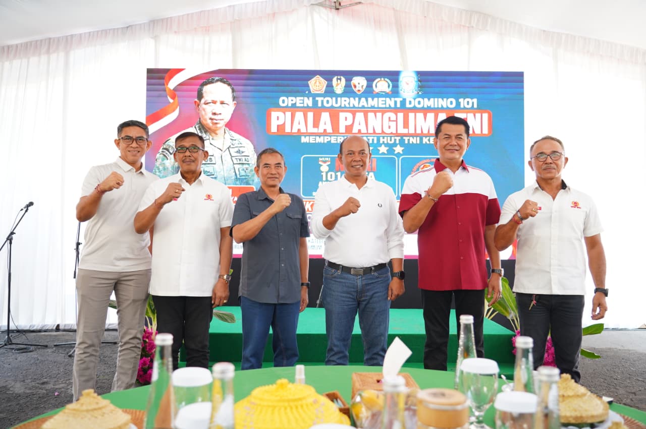 Kodam IX/Udayana Gelar Turnamen Domino Piala Panglima TNI di Denpasar, Libatkan UMKM Lokal