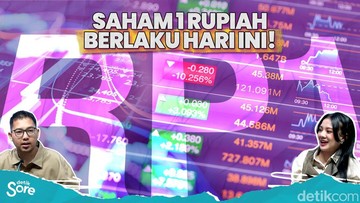 Saham Rp 1 Resmi Berlaku, IHSG Dibuka Melemah ke 6.209
