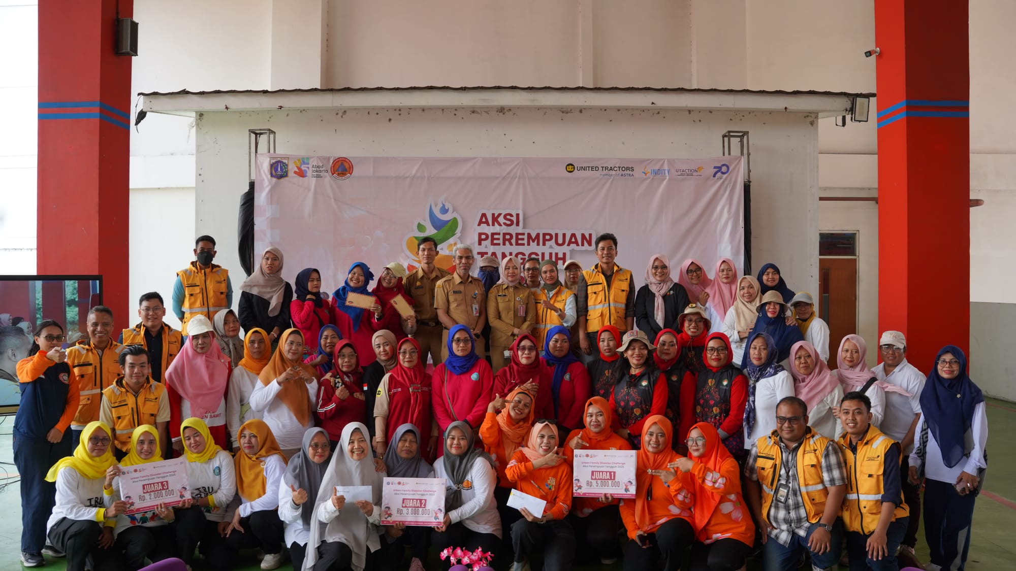 United Tractors-BPBD Jakarta Latih 5 Wilayah Hadapi Bencana