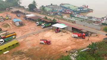 Sungai Kapuas Surut, Pertamina Alihkan Pasokan BBM Sintang via Tayan