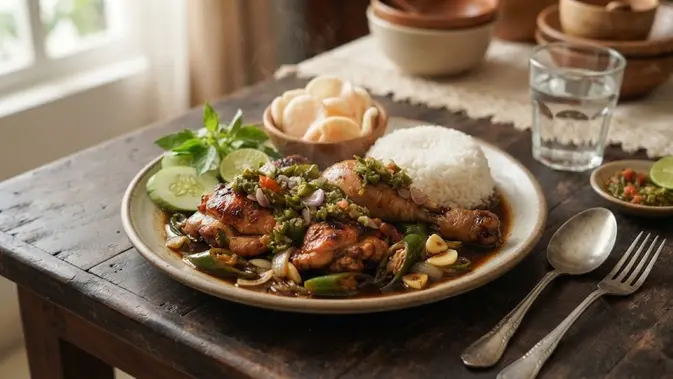 Resep Ayam Kecap Cabe Ijo Empuk, Bumbu Meresap untuk Menu Harian