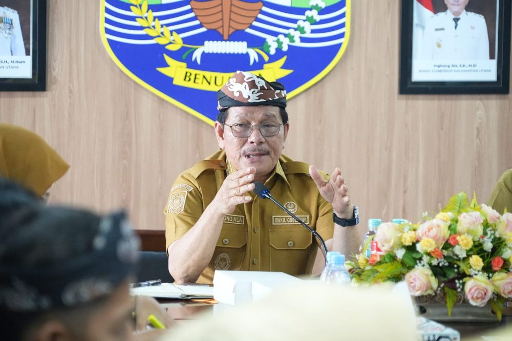 Wagub Kaltara Ingkong Ala Pimpin Rapat Penataan Aset Daerah di Kawasan KIPI Tanjung Palas Timur