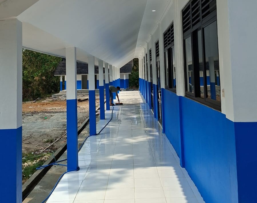Revitalisasi SMP As-Shof di Pandeglang Rampung, Warga Sindangresmi Sambut Baik Fasilitas Belajar Baru