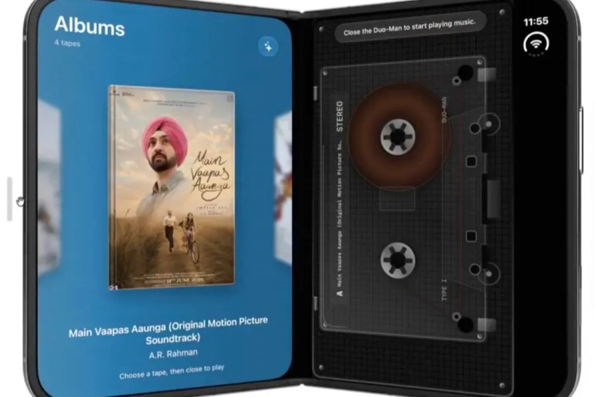 Duo-Man, Aplikasi Pemutar Musik ala Walkman untuk iPhone Duo