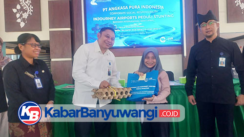 Angkasa Pura Salurkan Bantuan Ibu Hamil dan Balita di Banyuwangi