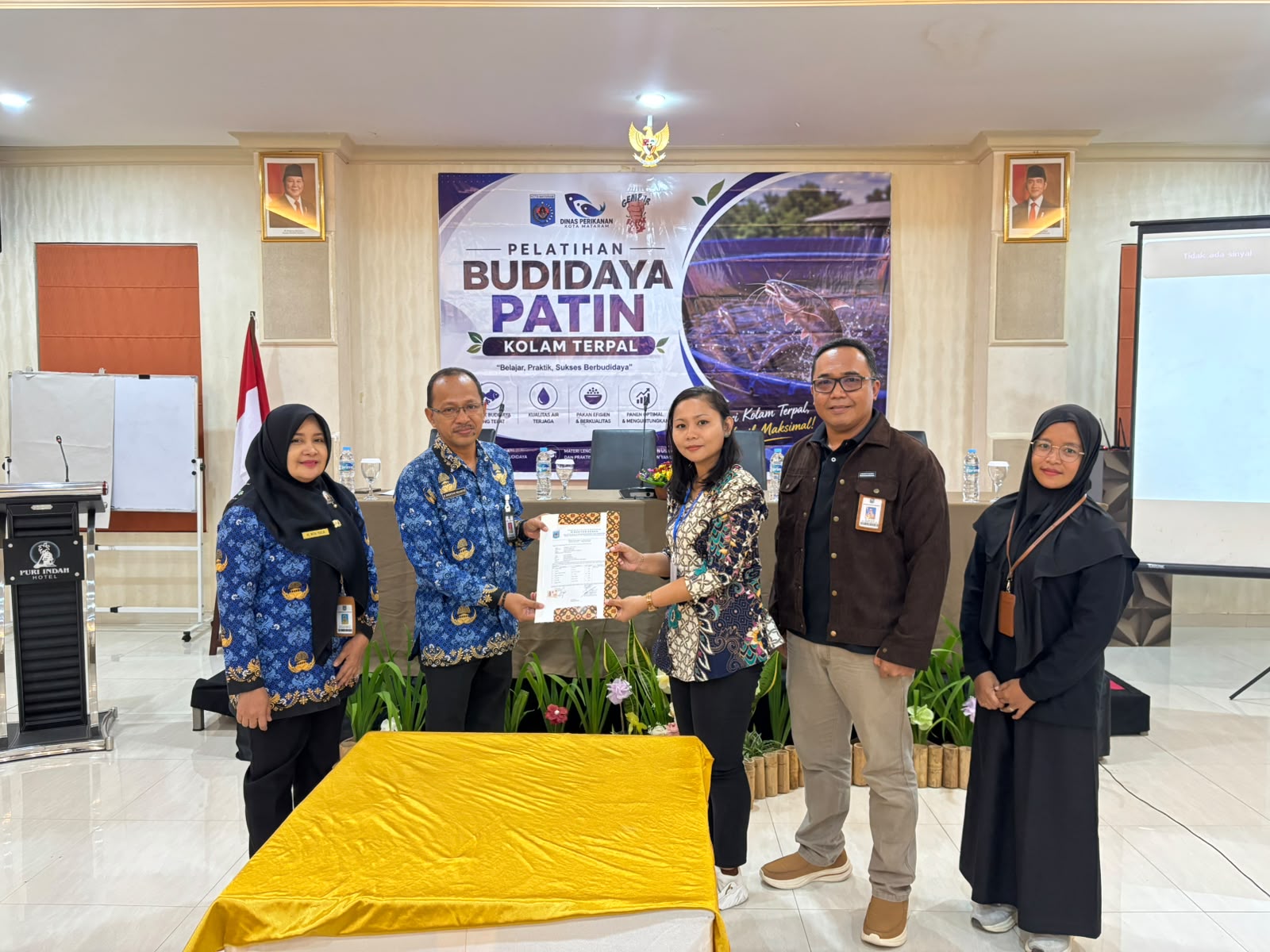 DKP Kota Mataram Latih 30 Warga Budidaya Patin Kolam Terpal, Anggaran Rp 1,7 Miliar
