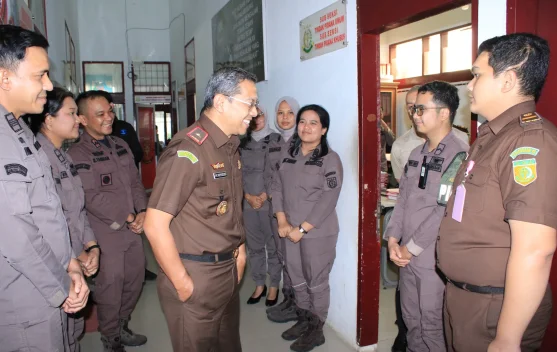 Wakajati Sumut Sidak Cabjari Pangkalan Brandan, Minta Penanganan Perkara Tanpa Transaksional