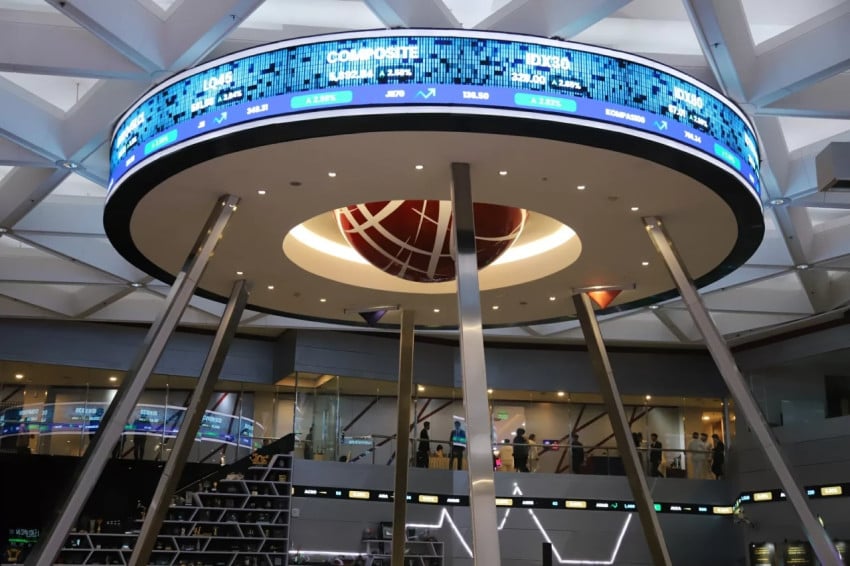 IHSG Melemah 1,51% ke 6.147 Usai Harga Minimum Rp50 Dihapus