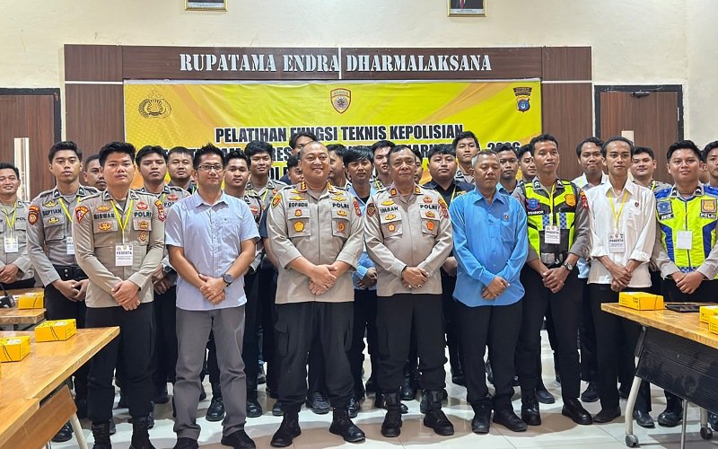 Kapolresta Bulungan Buka Pelatihan Fungsi Teknis Kepolisian 2026, Diikuti Personel Jajaran Selama Dua Hari