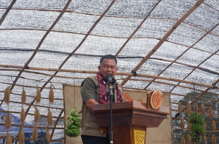 Pasar Budaya Lopak Sepang di Muaro Jambi Dibuka, Sekda Budhi Hartono Dorong Desa Tebat Patah Jadi Destinasi Wisata Baru