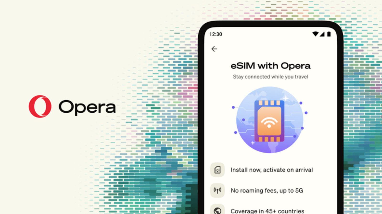 Opera for Android Hadirkan eSIM Gratis dan 3GB Data di 47 Negara