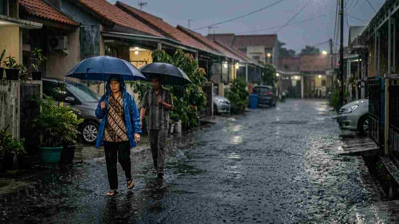 BMKG Prakirakan Hujan Guyur 8 Daerah Sumsel Hari Ini, Palembang Masih Diselimuti Udara Kabur