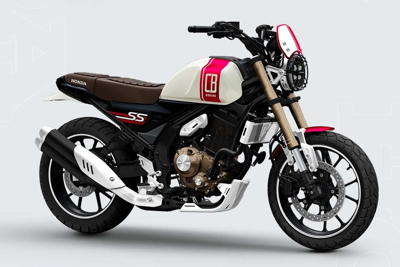 Honda CB250SS Scrambler Konsep Debut di Chongqing Show 2026, Calon Model 2027