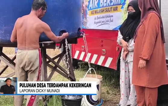 Kekeringan Landa 58 Desa di 12 Kecamatan Kabupaten Banjar, 3 Wilayah Krisis Air Bersih