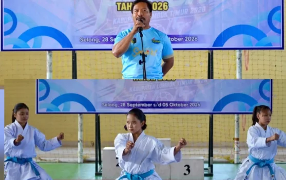 563 Atlet SMP-SMA Berlaga di POPDA Lombok Timur 2026, Karate hingga Futsal Dipertandingkan