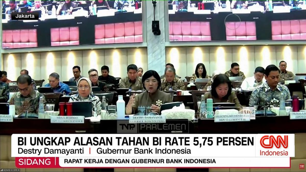 BI Tahan BI Rate di 5,75 Persen, Inflasi Jadi Acuan Utama