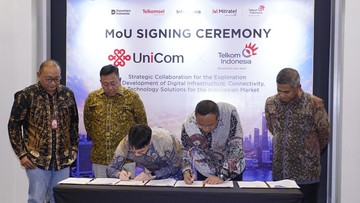 TelkomGroup Gandeng China Unicom, Jajaki Lima Bidang Digital