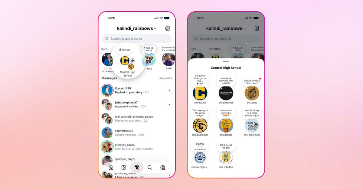 Instagram Rilis Fitur Sekolah: Story & Notes Hanya untuk Siswa Terverifikasi