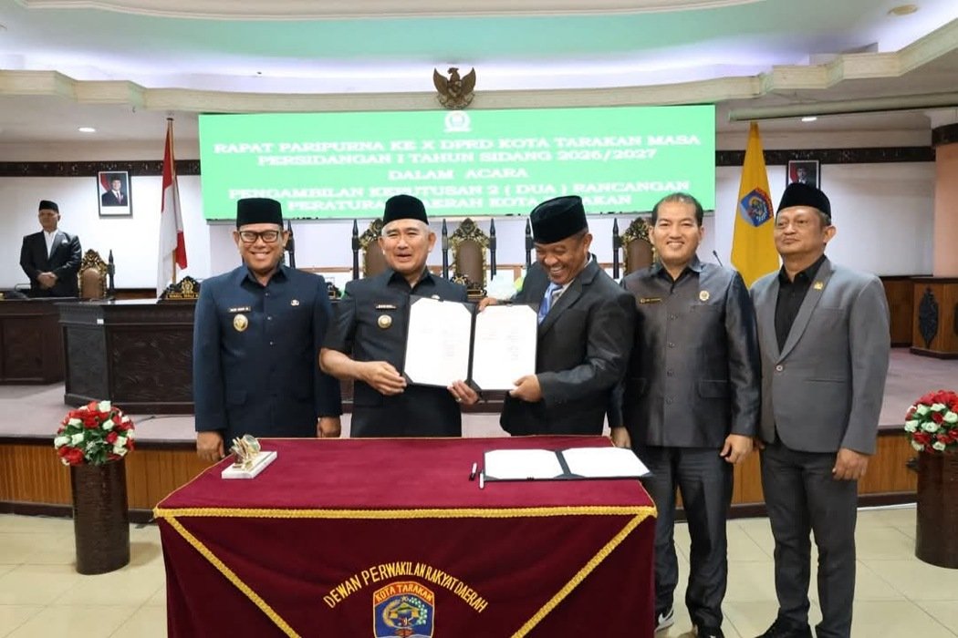 DPRD Tarakan Sahkan Perubahan APBD 2026, Belanja Rp 996 Miliar dan Defisit Rp 78 Miliar