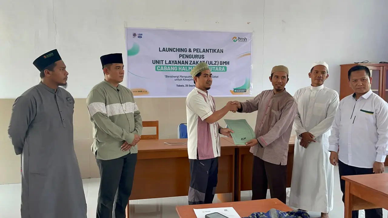 LAZNAS BMH Maluku Utara Luncurkan ULZ Cabang Halmahera Utara, Pelantikan Pengurus Digelar Bersamaan