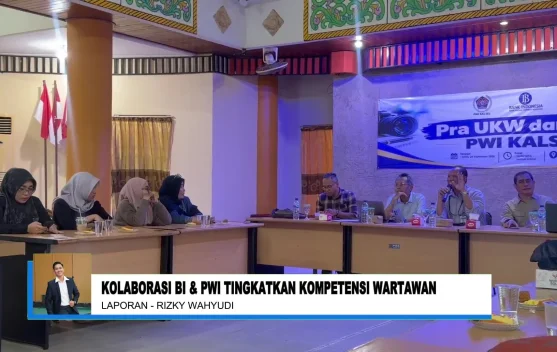 BI Kalsel dan PWI Gelar Pra UKW di Banjarmasin, 2 Hari Bekali Kompetensi Wartawan Ekonomi