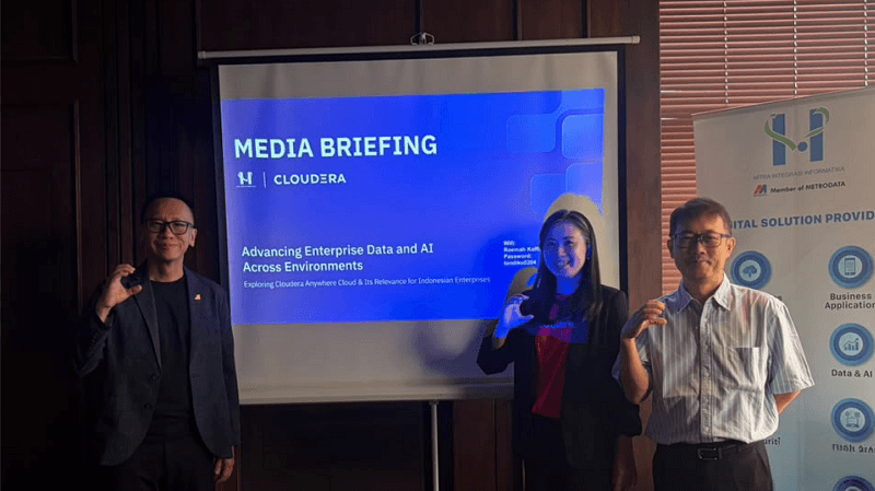 Anak Usaha Metrodata Gandeng Cloudera, Bidik Pasar AI Hybrid Cloud Indonesia