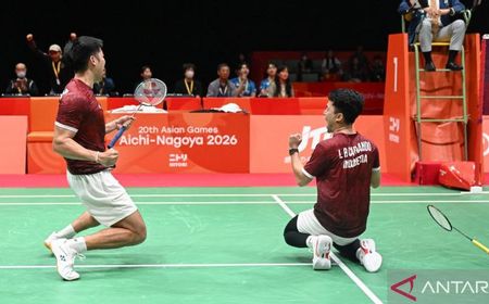 Leo/Daniel Raih Emas Ganda Putra Asian Games 2026, Erick Thohir Kejar Target 4 Emas