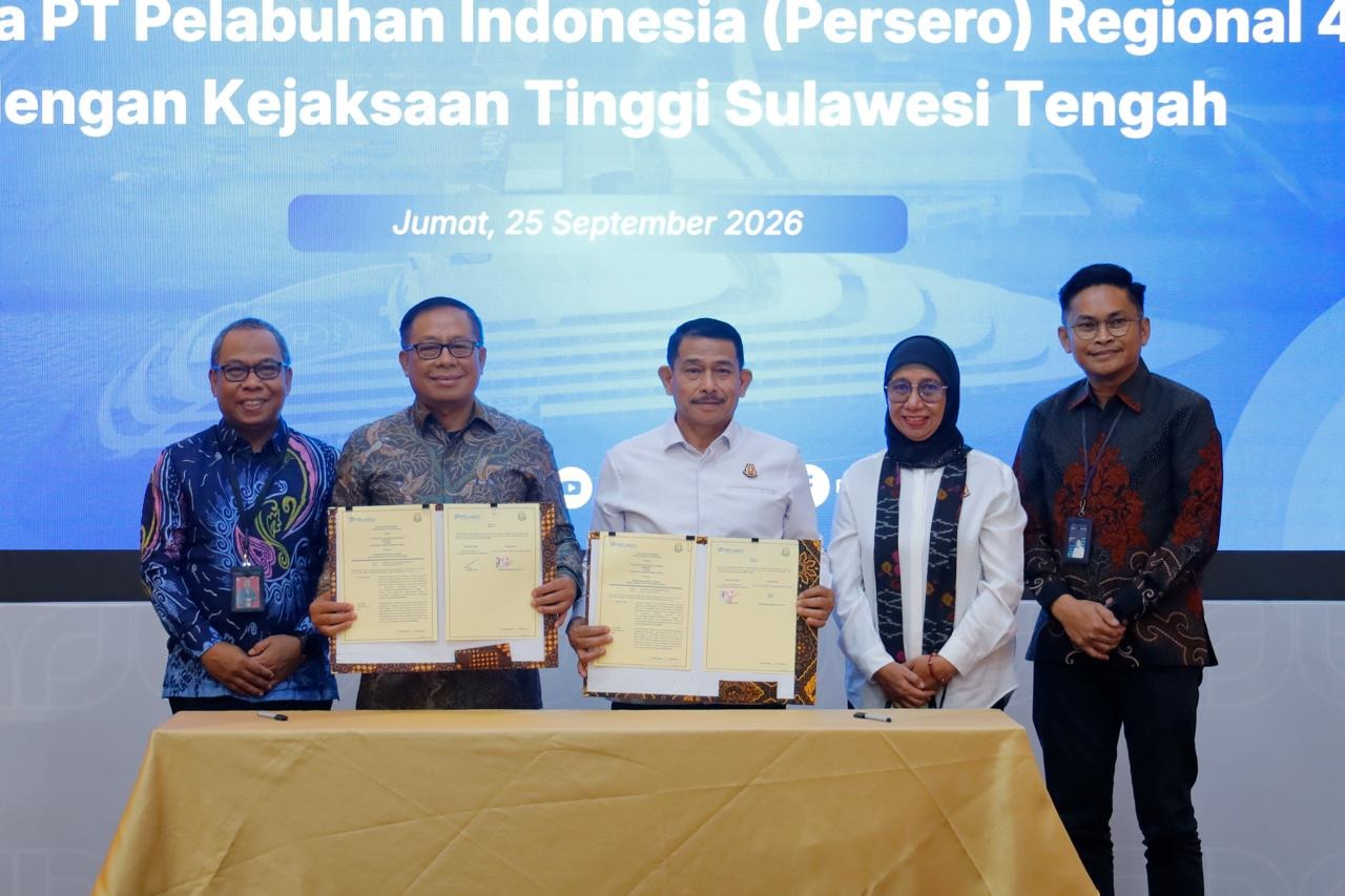 Pelindo Regional 4 Gandeng Kejati Sulteng, Perkuat Hukum Kepelabuhanan
