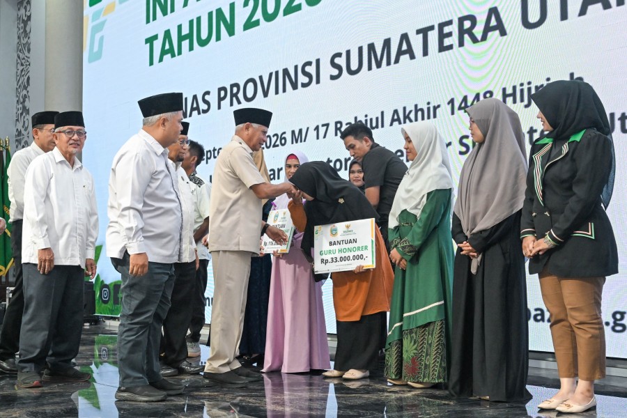 Baznas Sumut Himpun Zakat Rp 11,5 Miliar di Triwulan III 2026, Wagub Surya Dorong Mustahik Jadi Muzaki