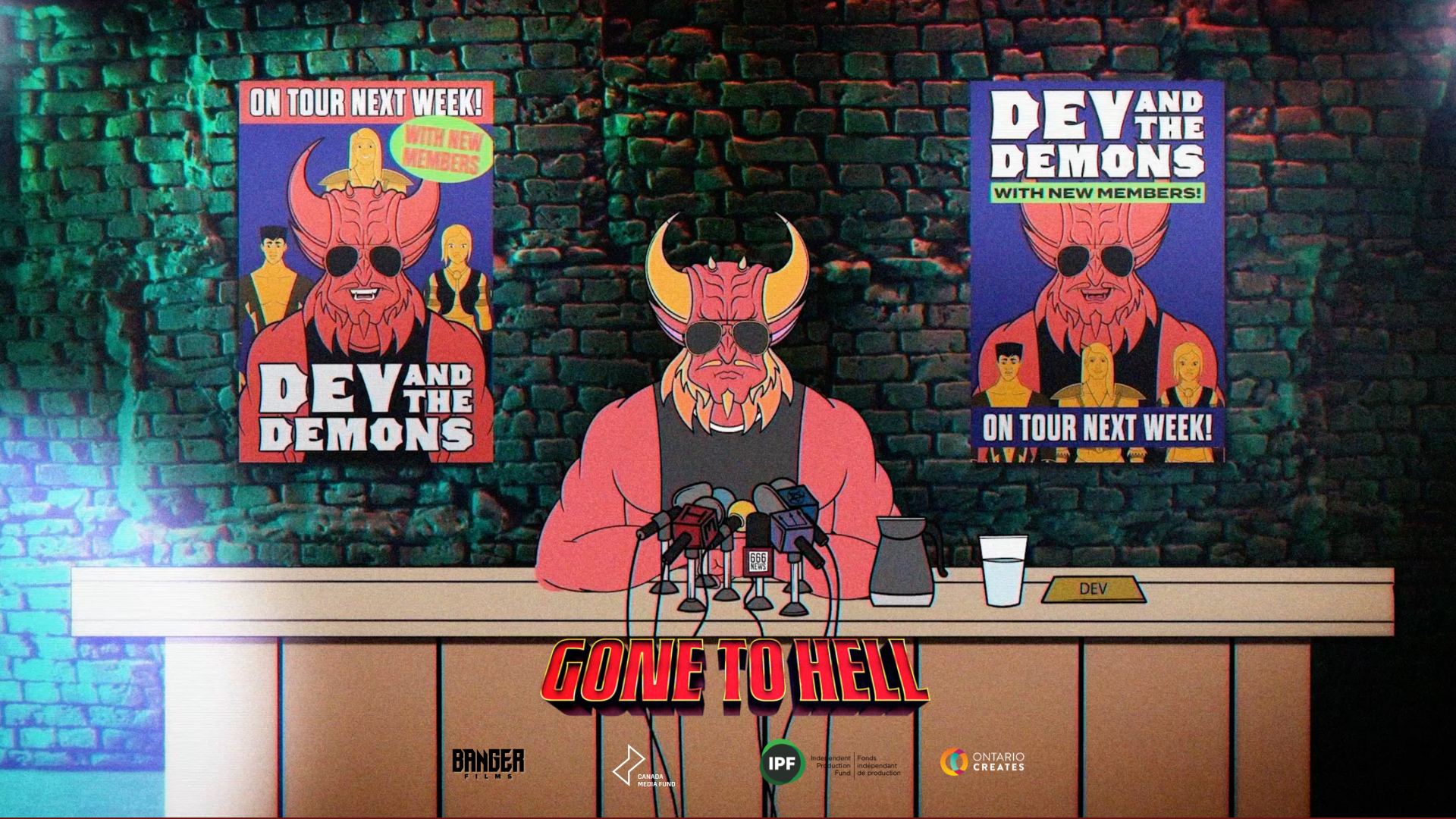 Gone to Hell, Animasi Rock Kanada Tayang 30 Oktober di BangerTV