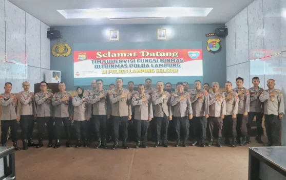 Dit Binmas Polda Lampung Supervisi Bhabinkamtibmas Polres Lamsel, Evaluasi Rembuk Pekon hingga Lampung SIGER Presisi