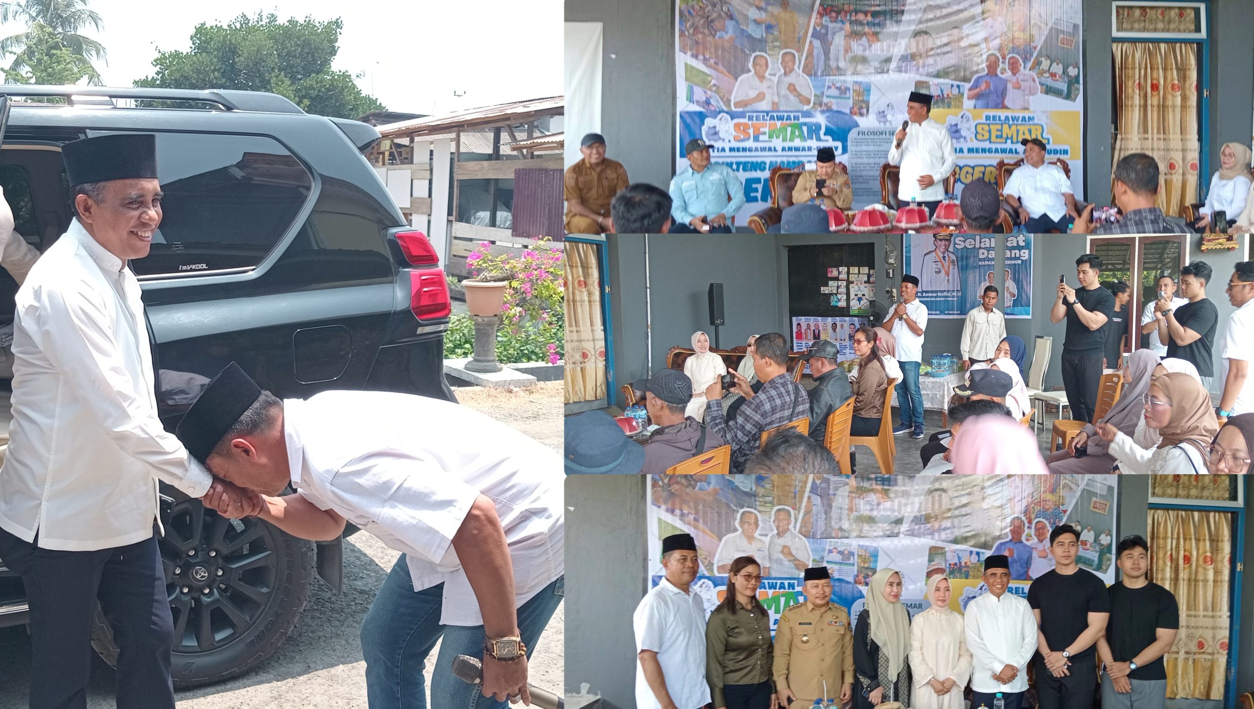 Gubernur Sulteng Anwar Hafid Perintahkan Kadis PUPR Tinjau Drainase Toili Usai Aduan Relawan Semar