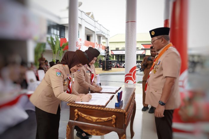 Kwarcab Ternate Gandeng LPKA Kelas II, Anak Binaan Dapat Pelatihan Kepramukaan Berkelanjutan