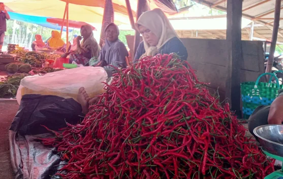 Harga Cabai di Tangerang Melonjak, Cabai Rawit Merah Tembus Rp100 Ribu per Kilogram