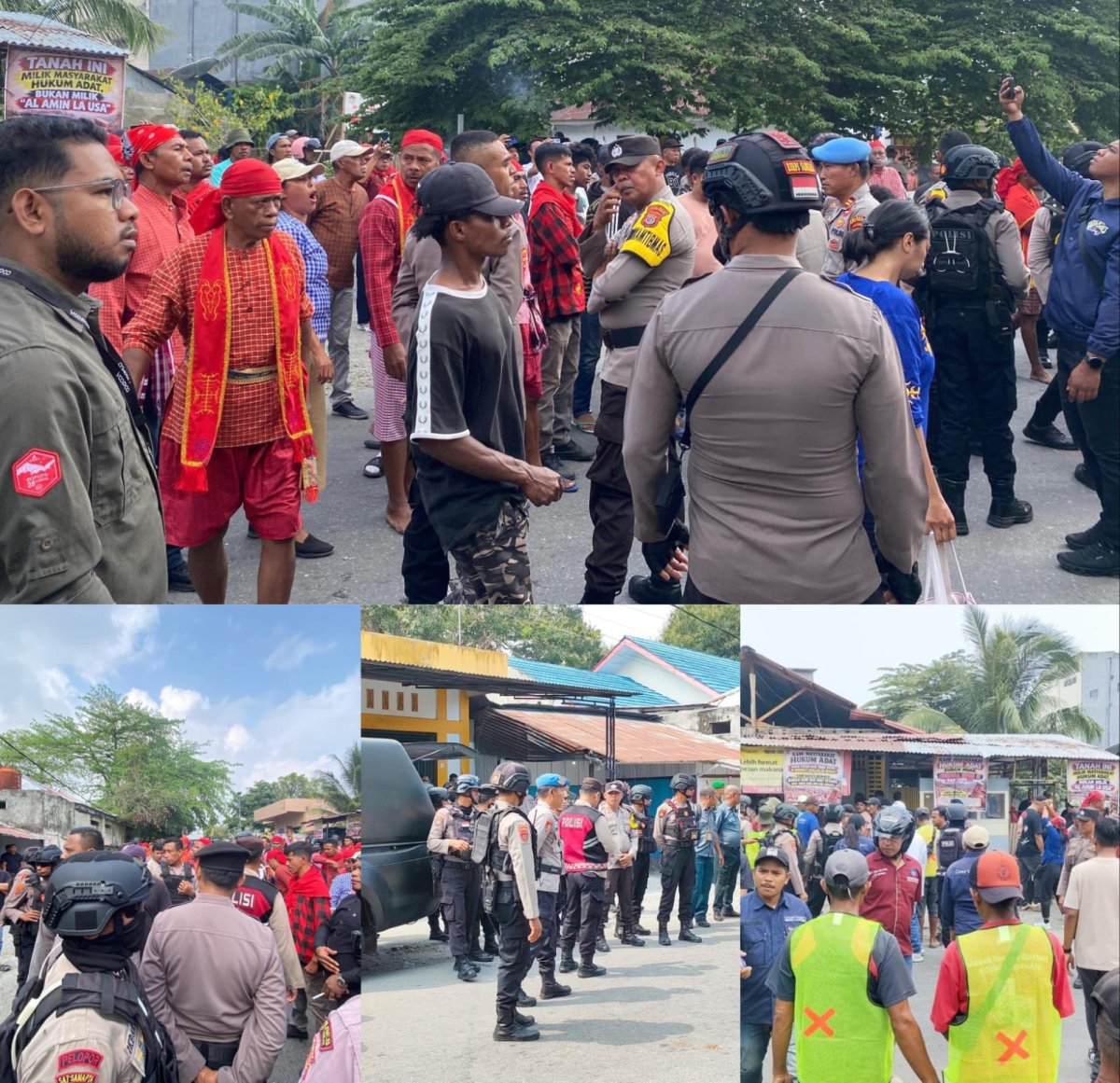 PN Masohi Eksekusi Lahan Sengketa di Kelurahan Namaelo, 125 Personel Gabungan Dikerahkan Kawal Pengosongan