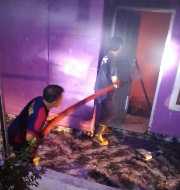 Rumah Warga Kuto Rejo Kepahiang Ludes Terbakar Dini Hari, Kerugian Materil Ditaksir Besar