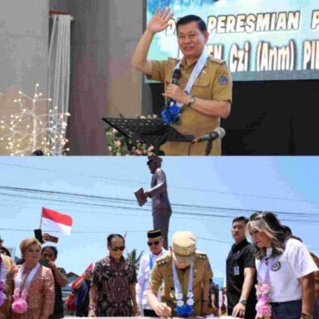 Wagub Sulut Victor Mailangkay Resmikan Monumen Pierre Tendean di Remboken Minahasa