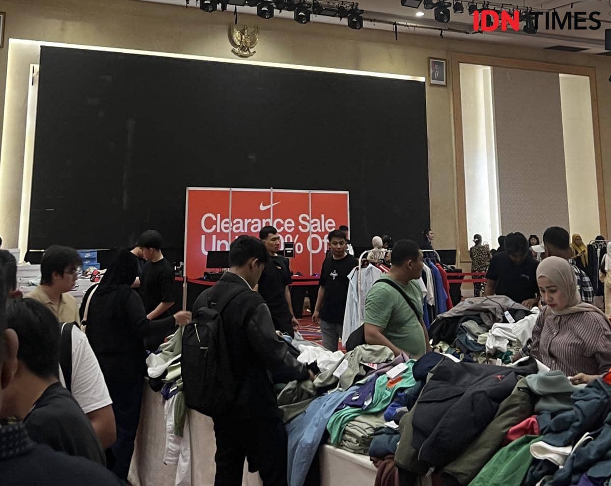 Nike dan Giordano Diskon hingga 70 Persen di Tiara Convention Centre Medan, Cek Jadwalnya