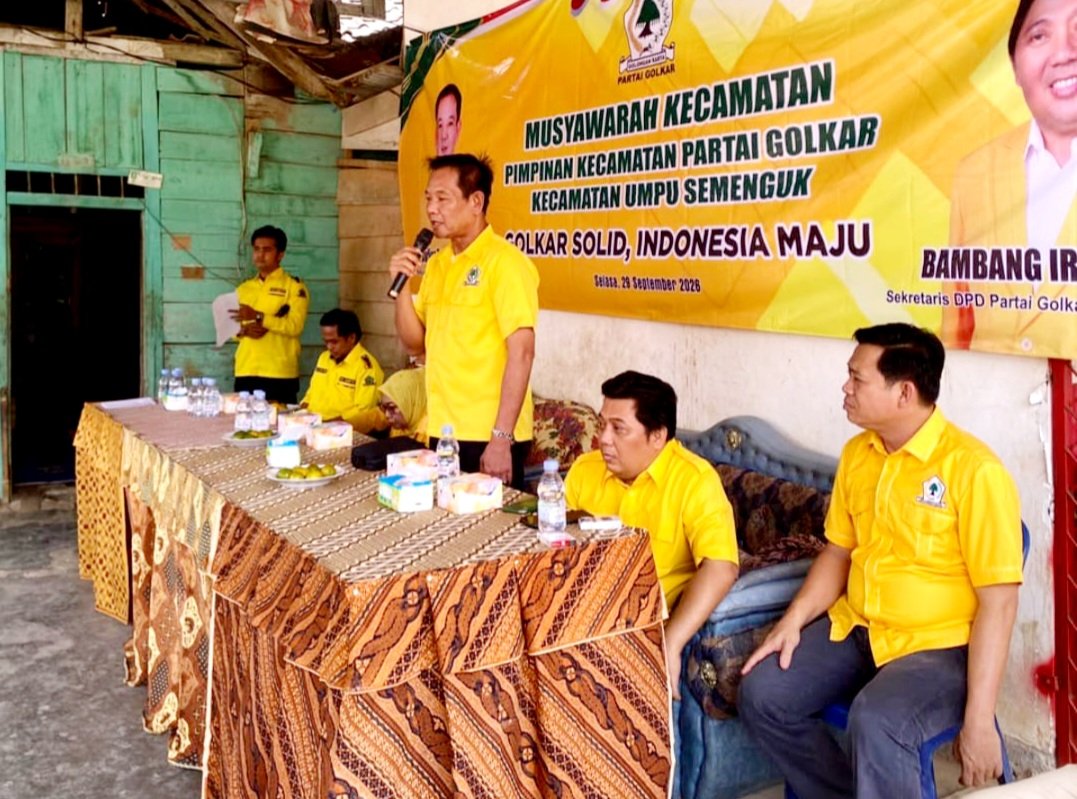 DPD Golkar Way Kanan Lantik Citra Dianto Pimpin PK Umpu Semenguk, Lanjut Gerakan Lampung Menanam