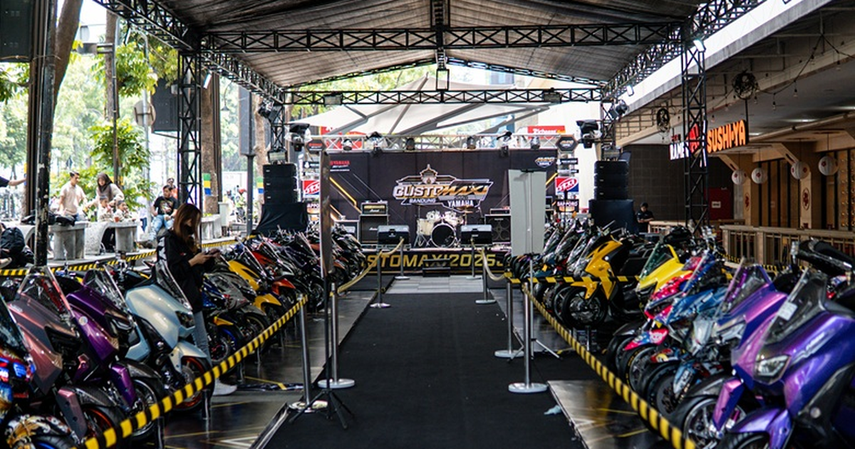CustoMAXi Yamaha 2026 Bandung: Motor Modifikasi Wajib Lolos Riding Test