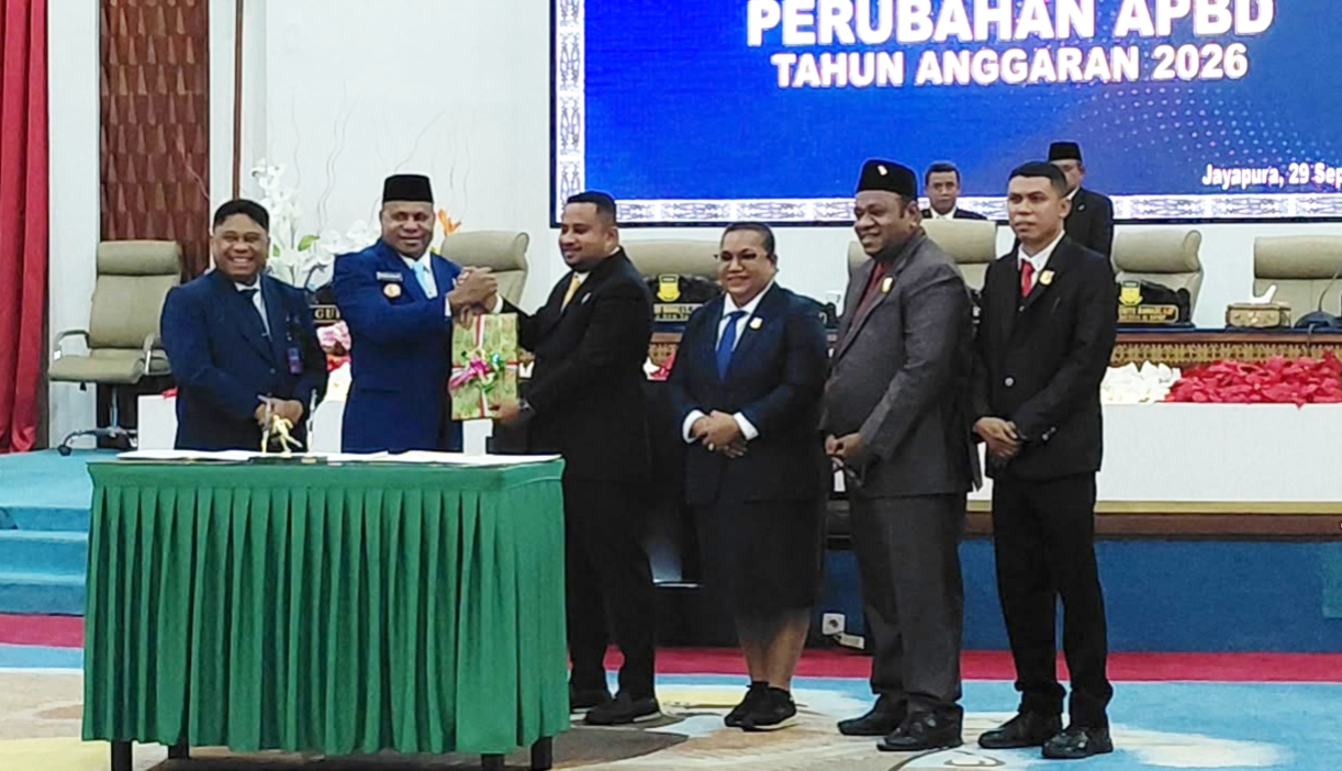 DPR Papua Setujui Perubahan APBD 2026, Pendapatan Daerah Naik 21,32 Persen jadi Rp2,4 Triliun